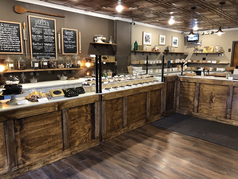 DUFFY’S FINE CHOCOLATES 29 N Broadway, Gloucester City, New Jersey