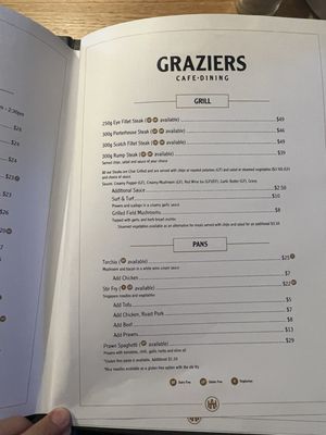 Menu photo 3 Austral Hotel Colac, VIC