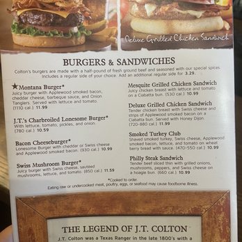 Colton's Steakhouse & Grill - Menu - Steakhouses Near Me - Rolla, Missouri Colton's Steakhouse & Grill - Menu - Steakhouses Near Me - Rolla, Missouri
