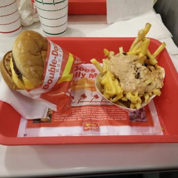 In-N-Out Burger - Double double, animal style fries - Fast Food Near Me - Millbrae, California