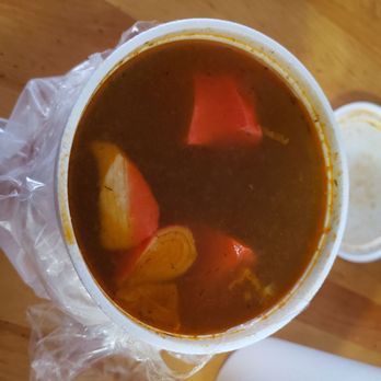 Restaurant Pho Hao - Soup for the seafood noodles - Vietnamese Near Me - Montreal, Quebec