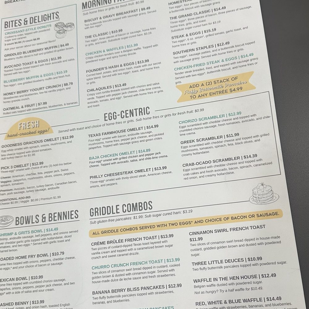 Eggs Up Grill - Menu - Breakfast & Brunch Near Me - Austin, Texas Eggs Up Grill - Menu - Breakfast & Brunch Near Me - Austin, Texas
