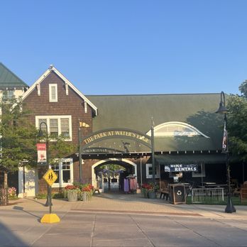 Crystal Mountain - pool and bike rental entrance - Hotels Near Me - Thompsonville, Michigan