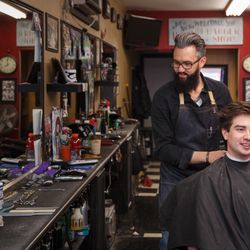 Miguel's Riverside Barber Shop - Miguel Velez III, barber since 1999.