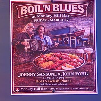Monkey Hill Bar - Crawfish Boil - Bars Near Me - New Orleans, Louisiana