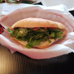 Chicken Bahn Mi Sandwich