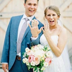 Fabulous Frocks - Our real bride Kathryn looked like a dream on her wedding day in her Ti Adora gown! Avery Earl Photography