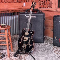 One of their two guitars.