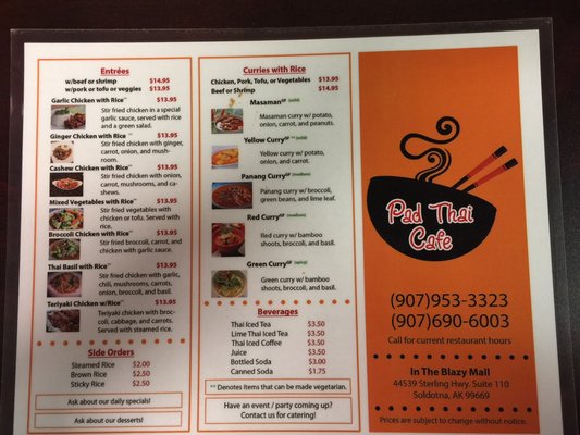 Menu photo 4 Pad Thai Cafe Soldotna, AK Menu photo 4 Pad Thai Cafe Soldotna, AK