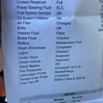 Oil Changers - Oil Change Stations Near Me - Livermore, California
