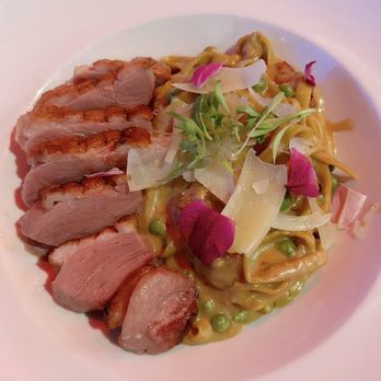 Root & Branch Bistro + Bar - Duck Carbonara - New American Near Me - Clermont, Florida Root & Branch Bistro + Bar - Duck Carbonara - New American Near Me - Clermont, Florida