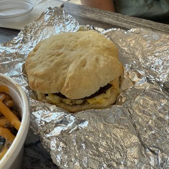 K's Kitchen - Egg and Cheese biscuit - Breakfast & Brunch Near Me - Winder, Georgia