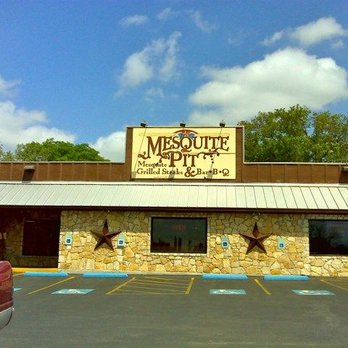 Mesquite Pit - Front of MP. - Barbeque Near Me - Weatherford, Texas
