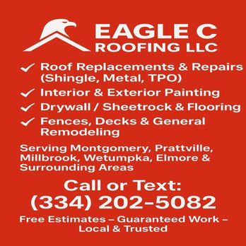 Eagle C Roofing - Roofing Near Me - Elmore, Alabama Eagle C Roofing - Roofing Near Me - Elmore, Alabama