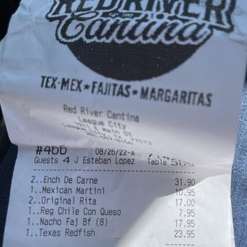 Red River Cantina - Mexican Near Me - League City, Texas