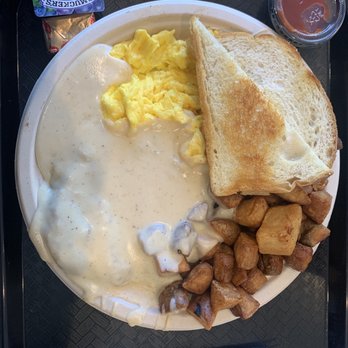 Butter Cafe & Bakery - Country fried steak and breakfast potatoes - Breakfast & Brunch Near Me - Upland, California