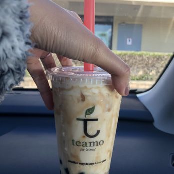 Teamo Tea Cafe - Bubble tea (black) - Desserts Near Me - Sandy Springs, Georgia Teamo Tea Cafe - Bubble tea (black) - Desserts Near Me - Sandy Springs, Georgia