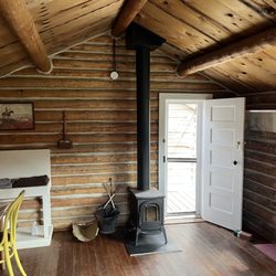 Miner's Delight - Inside a 2 person cabin.