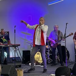 Monmouth County Library System - Joe Bonano Band & the God sons of soul! Had everybody up dancing!