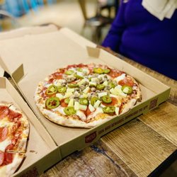 MOD Pizza - Sausage Jalapeños and Pineapple Pizza