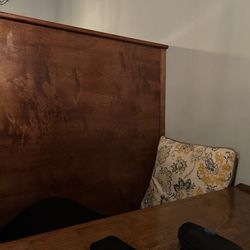 High booth backs for privacy