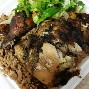 Jerkin Chicken Restaurant - Jerk chicken dinner meal - Caribbean Near Me - Jersey City, New Jersey
