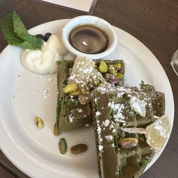 Chicago Waffles Willowbrook - Matcha waffle - Breakfast & Brunch Near Me - Willowbrook, Illinois