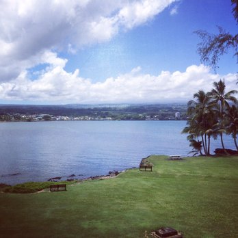 Hilo Bay Cafe - Beautiful view from this great cafe. Everything we had here was delicious - New American Near Me - Hilo, Hawaii