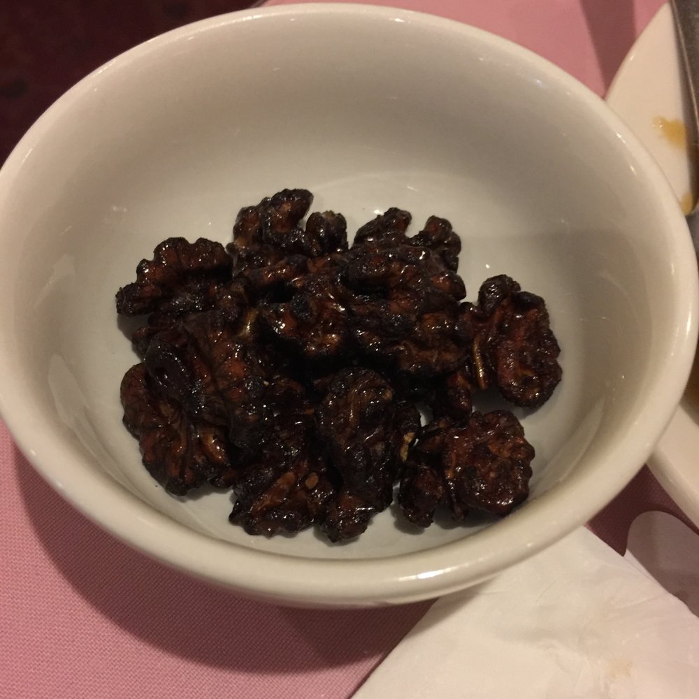 Great Wall Restaurant - After complaining, the waitress came back with some more burnt walnuts. - Chinese Near Me - Lancaster, California Great Wall Restaurant - After complaining, the waitress came back with some more burnt walnuts. - Chinese Near Me - Lancaster, California