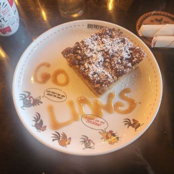 Breakfast Republic - Home made coffee cake from 1 LIONS fan to another - Breakfast & Brunch Near Me - Los Angeles, California