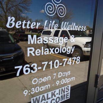 Better Life Massage - Hours of operation, front entry door. - Massage Therapy Near Me - Anoka, Minnesota
