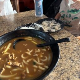 Curry Ramen, Side of Rice Noodles Curry Ramen, Side of Rice Noodles