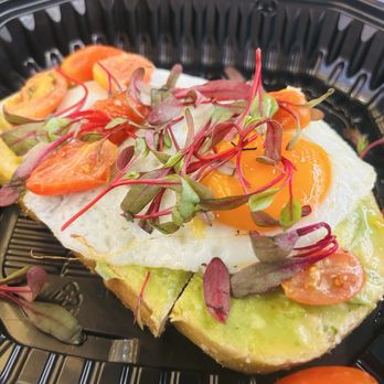 Sun’s Out Buns Out - Avo toast ($14.95) pricey for one slice - Cafes Near Me - Las Vegas, Nevada