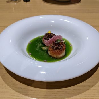 Miku - Pan Seared Hokkaido Scallop - Japanese Near Me - Vancouver, British Columbia Miku - Pan Seared Hokkaido Scallop - Japanese Near Me - Vancouver, British Columbia