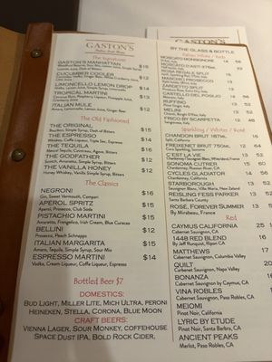 Menu photo 6 Gaston's Italian Steakhouse Virginia Beach, VA Menu photo 6 Gaston's Italian Steakhouse Virginia Beach, VA