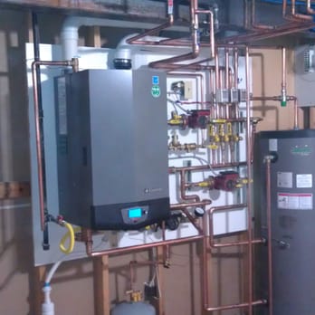 OMS - One of our signature Lochinvar 98% Boiler retrofits, This room used to be un usable space because of the size of the old boiler. - Heating & Air Conditioning/HVAC Near Me - Elizabeth, Colorado OMS - One of our signature Lochinvar 98% Boiler retrofits, This room used to be un usable space because of the size of the old boiler. - Heating & Air Conditioning/HVAC Near Me - Elizabeth, Colorado