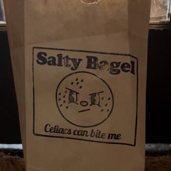 Salty Bagel - Delivery bag - Bagels Near Me Salty Bagel - Delivery bag - Bagels Near Me