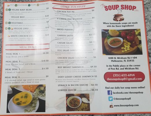 Menu photo 5 The Soup Shop Melbourne, FL Menu photo 5 The Soup Shop Melbourne, FL
