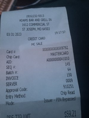 Adam‘s Bar & Grill by null