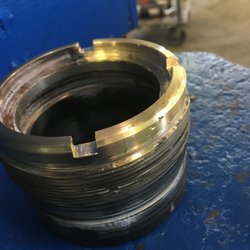 Hydraulic Equipment Service - Our Machine Shop can repair or remake parts, cylinder rods, pistons, glands, and barrels.