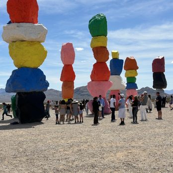 Seven Magic Mountains - Public Art Near Me - Las Vegas, Nevada