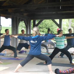 Uttara Yoga Studio - Outdoor yoga fundraiser, love to bring out yoga into the world!