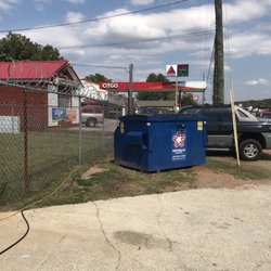 Next to gas station and Guerrero supermarket
