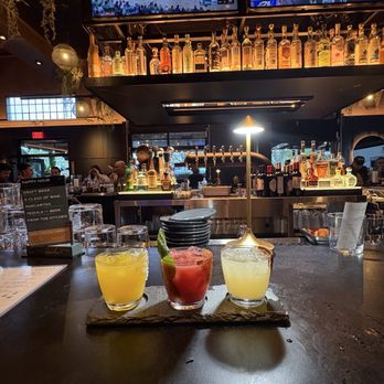 La Popular - Margarita flight - Cocktail Bars Near Me - Claremont, California