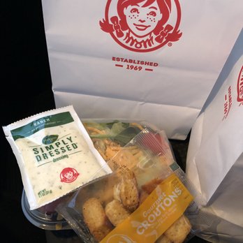 Wendy's - Garden salad with light ranch - Fast Food Near Me - Burbank, California