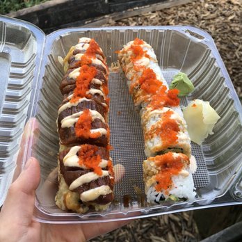 Basa Seafood Express - Sushi combo A - volcano roll & California roll - Seafood Near Me - San Francisco, California