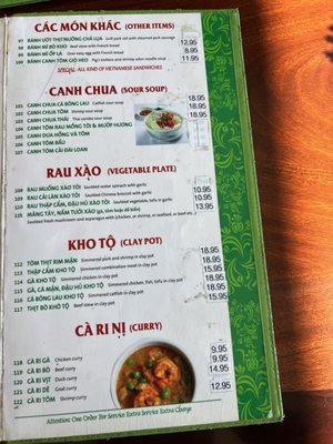 Menu photo 3 Pho Lucky Noodle House Stockton, CA