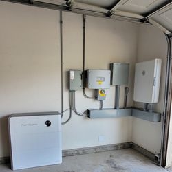 CalPro Solar - PointGuard System setup in garage