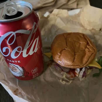 Little Big Burger - 12 oz. Coke can to show the size comparison. - Burgers Near Me - Hillsboro, Oregon Little Big Burger - 12 oz. Coke can to show the size comparison. - Burgers Near Me - Hillsboro, Oregon