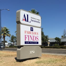 Assistance League of Sacramento - Monument Sign in Front of Building